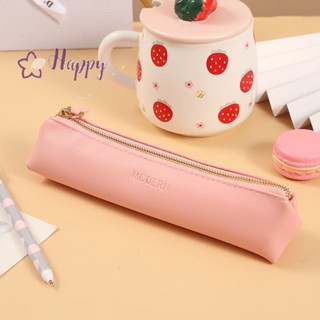 &lt;Happybay&gt; Kawaii กระเป๋าดินสอ หนัง PU ขนาดเล็ก สีแคนดี้ สําหรับนักเรียน ลดราคา