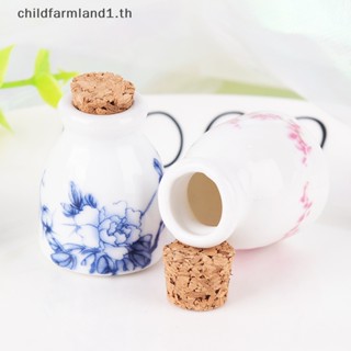 [childfarmland1] ถ้วยแก้วเซรามิค พร้อมฝาปิดไม้ สําหรับใส่ผงกลิตเตอร์ อะคริลิคเหลว [TH]