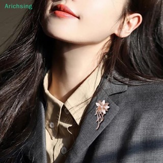 &lt;Arichsing&gt; เข็มกลัดโอปอล รูปดอกไม้ เหมาะกับวิ่ง เวลาทํางาน แฟชั่นสวยหรู สําหรับตกแต่งลดราคา