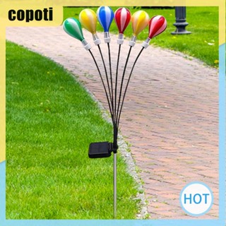 Copoti โคมไฟ Led 6 ดวง พลังงานแสงอาทิตย์ สําหรับติดตกแต่งทางเดิน ลานบ้าน