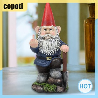 Copoti รูปปั้นคนแคระ สีขาว สําหรับตกแต่งบ้าน สวน