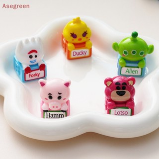 [Asegreen] โมเดลเรซิ่น รูปการ์ตูนจิ๋ว แฮนด์เมด DIY สําหรับทําเครื่องประดับ เคสโทรศัพท์ กิ๊บติดผม ตกแต่งบ้าน