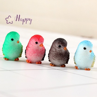 &lt;Happybay&gt; Sp จี้พวงกุญแจเรซิ่น รูปนกสามมิติ DIY สําหรับตกแต่งภูมิทัศน์