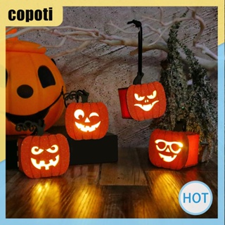 Copoti โคมไฟ รูปฟักทอง สร้างสรรค์ สําหรับตกแต่งบ้าน ปาร์ตี้ฮาโลวีน