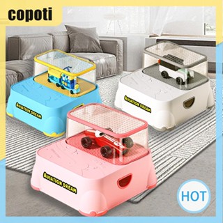 Copoti 2 in 1 กล่องเก็บของ บันได กันลื่น ความสูงสองชั้น สําหรับบ้าน