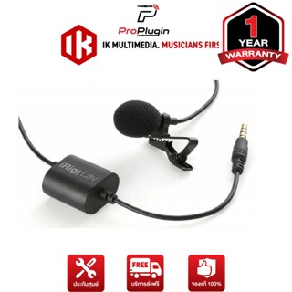 IK Multimedia iRig Mic Lav ไมค์โครโฟนบันทึกเสียง แบบหนีบปกเสื้อ for Smartphone iOS และ Androiกd (ProPlugin)