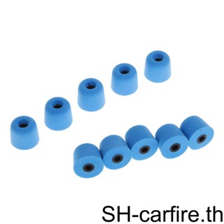 1/2/3/5 จุกหูฟังเมมโมรี่โฟม แบบนิ่ม สําหรับหูฟังอินเอียร์ 0 มม. สีฟ้า เพิ่มความสบาย