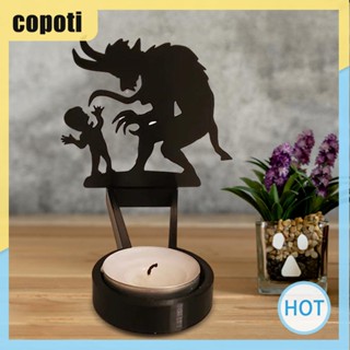 Copoti โปรเจคเตอร์เชิงเทียนโลหะ สําหรับตกแต่งบ้าน ฮาโลวีน