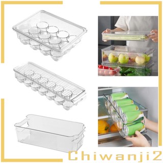 [Chiwanji2] กล่องลิ้นชักเก็บไข่ สําหรับตู้เย็น