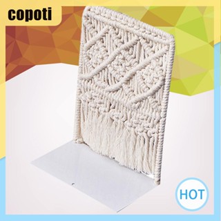 Copoti ที่กั้นหนังสือ แบบโซ่โลหะ ทนทาน สไตล์โบฮีเมียน สําหรับตกแต่งบ้าน