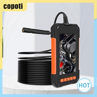 Copoti กล้องตรวจสอบ endoscope 8 มม. ปรับได้ 8 LED 1080P HD สําหรับบ้าน