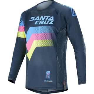   เสื้อกีฬาแขนยาว ลายทีมขี่จักรยานยนต์ Mtb สําหรับผู้ชาย 2022