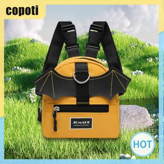 Copoti กระเป๋าเป้สะพายหลัง ใส่ขนมขบเคี้ยว ขนาดใหญ่ จุของได้เยอะ สําหรับสัตว์เลี้ยง สุนัข