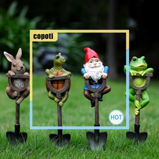 Copoti พลั่วเรซิ่น รูปปั้นสัตว์ สําหรับตกแต่งบ้าน สวน