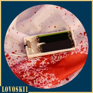 [Lovoski1] จี้แขวนตกแต่งฮาโลวีน สีขาว สําหรับหน้าต่าง