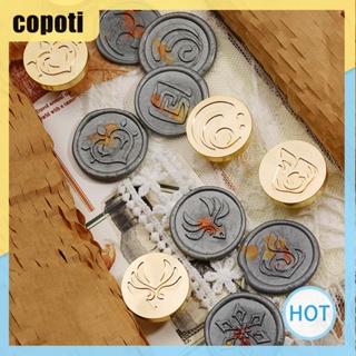 Copoti แสตมป์ตราประทับ หัวทองแดง ลายสัตว์ สําหรับตกแต่งบ้าน งานแต่งงาน DIY