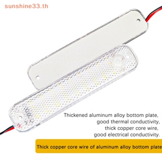 Thsun ไฟ LED 36 ดวง 12V-85V พร้อมสวิตช์อ่านหนังสือ สําหรับติดเพดานรถยนต์ รถบรรทุก RV Motorhomes Marine TH