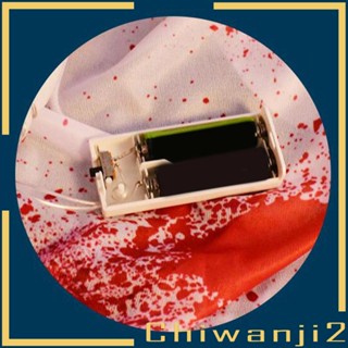 [Chiwanji2] จี้แขวนตกแต่งฮาโลวีน สีขาว สําหรับหน้าต่าง