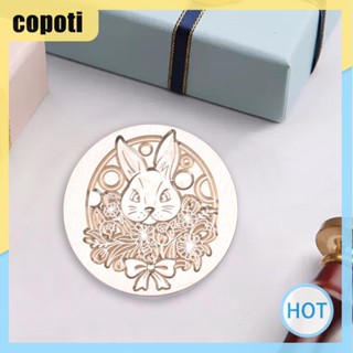 Copoti หัวแสตมป์ซีลทองแดง บรรเทาอาการปวดหัว สามมิติ สําหรับการ์ดแต่งงาน บ้าน