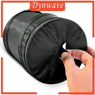 [Dynwave] ถังขยะ ผ้าออกซ์ฟอร์ด สีดํา สําหรับรถยนต์ เรือ SUV บ้าน