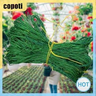 Copoti ตาข่ายเถาวัลย์ สีเขียว ทนความร้อน สําหรับปลูกองุ่น ถั่ว