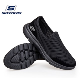 เวลา จํากัด ราคาถูก !! Skechers_ รองเท้ากีฬา รองเท้าบาสเก็ตบอล ผ้าตาข่าย ระบายอากาศ ขนาดใหญ่ สําหรับผู้ชาย และผู้หญิง ไซซ์ 35-45