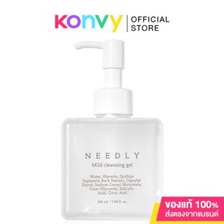 NEEDLY Mild Cleansing Gel 235ml นีดลี่ คลีนซิ่งเจล ทำความสะอาดผิวหน้า พร้อมจัดการปัญหาสิว.