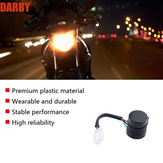 Darby รีเลย์ไฟเลี้ยว Led ทรงกลม สีดํา สําหรับ Gy6 50-250cc