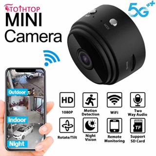 A9 Mini กล้องกล้องวงจรปิด Wifi เชื่อมต่อกับโทรศัพท์มือถือ 1080p เว็บแคม Hd มินิกล้อง Ip Night Vision การเฝ้าระวังแบบไร้สาย [TOP]