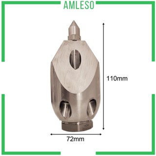 [Amleso] หัวฉีดสเตนเลส แบบพกพา 3/8 นิ้ว หรือ 1/2 นิ้ว