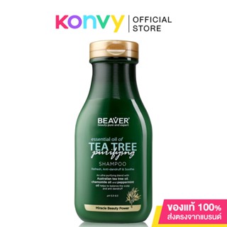 Beaver Tea Tree Purifying Shampoo 350ml.