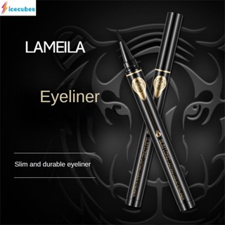 Lamera Eyeliner Liquid Extremely Fine Waterproof ยาวนาน ICECUBES