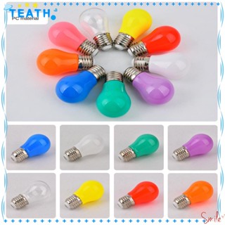 Teath หลอดไฟ LED 1W หลากสีสัน สําหรับตกแต่งบ้าน