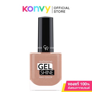 Golden Rose Gel Shine Nail Color 10.2ml #10 สีกึ่งเจลไม่ต้องอบ ติดทน เงาสุดพลัง.