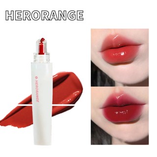 [มาใหม่] Herorange~ ลิปกลอสเจลลี่ คริสตัล ให้ความชุ่มชื้น เพิ่มความกระจ่างใส สําหรับเด็กผู้หญิง