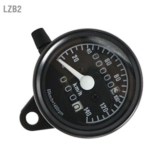 LZB2 Universal รถจักรยานยนต์ Speedometer 12V 0 ถึง 140 กม./ชม.Retro เครื่องวัดระยะทางการปรับเปลี่ยนอุปกรณ์เสริม