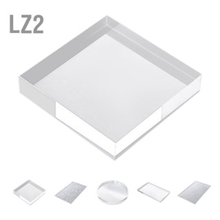 LZ2 Geometric Photo Prop อะคริลิคโปร่งใสการถ่ายภาพพื้นหลัง สำหรับการถ่ายภาพผลิตภัณฑ์