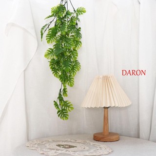 Daron ใบเต่าปลอม สีเขียว สําหรับแขวนตกแต่งระเบียง ปาร์ตี้