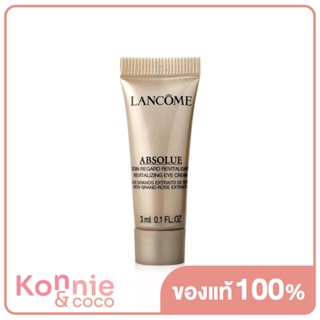 Lancome Absolue Revitalizing Eye Cream 3ml ลังโคม ครีมบำรุงรอบดวงตา.