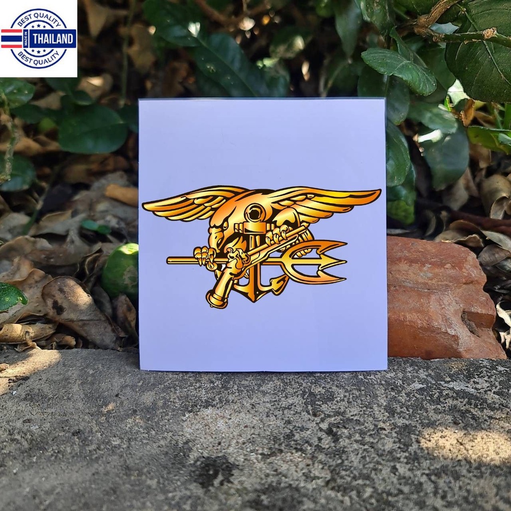 50%genuine1000% สติกเกอร์ US Navy SEALs