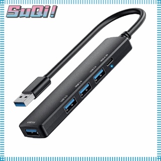 Suqi 5 in 1 ฮับ USB 3.0 Type-C ชาร์จเร็ว