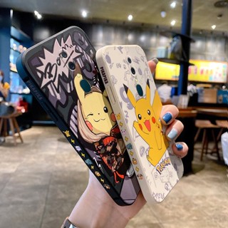 [Aimeidai] เคสโทรศัพท์มือถือซิลิโคน พิมพ์ลายปิกาจูน่ารัก สําหรับ OnePlus 6 7 7 Pro 7T Pro 8 8 Pro 8T 9 9 Pro 9R