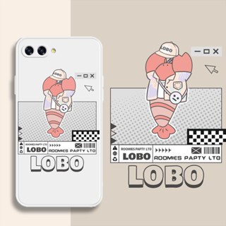 [Aimeidai] เคสโทรศัพท์มือถือ ซิลิโคน กันกระแทก พิมพ์ลายกุ้งน่ารัก สําหรับ OPPO A9 A12 A15 A16 A39 A53 A72 A74 A94