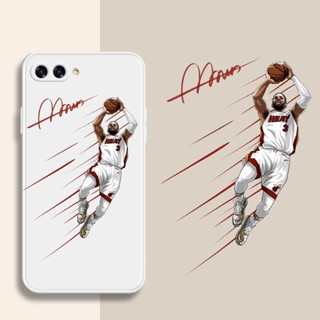 [Aimeidai] เคสโทรศัพท์มือถือ ซิลิโคน กันกระแทก พิมพ์ลาย NBA Star Series Dwyane Wade สําหรับ OPPO A9 A12 A15 A16 A39 A53 A72 A74 A94