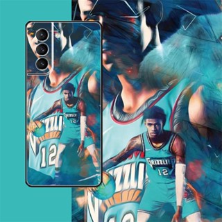 [Aimeidai] เคสโทรศัพท์มือถือ ซิลิโคน กันกระแทก พิมพ์ลาย NBA Super Star Ja Morant สําหรับ Samsung S9 S10 S20 S21 S22 Series