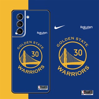 [Aimeidai] เคสโทรศัพท์มือถือ ซิลิโคน กันกระแทก พิมพ์ลายตัวเลข NBA Warriors Jersey สําหรับ Samsung S9 S10 S20 S20 FE S21 S22 Series