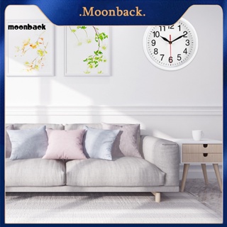 &lt;moonback&gt; นาฬิกาแขวนผนัง ขนาดใหญ่ เสียงเงียบ ไม่เหนียวติด สําหรับตกแต่งบ้าน คาเฟ่