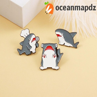 Oceanmapdz เข็มกลัด รูปการ์ตูนแกะ ปลาวาฬน่ารัก อัลลอย สําหรับตกแต่ง