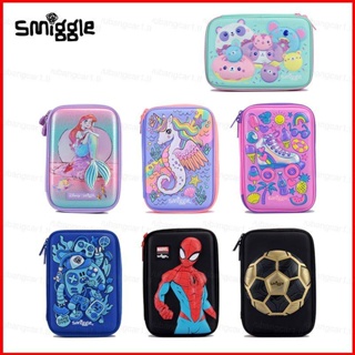 Yb1 Smiggle กล่องดินสอ ลายการ์ตูนยูนิคอร์น นางเงือก ความจุขนาดใหญ่ BY1