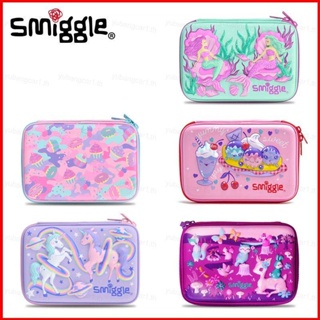 SMIGGLE Yb1 กล่องดินสอ ลายการ์ตูนยูนิคอร์น นางเงือกน่ารัก ความจุขนาดใหญ่ BY1